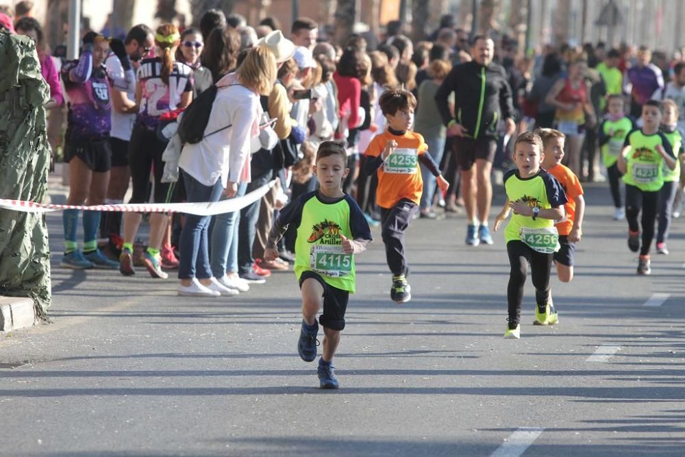 1/4 milla en categorías Benjamín y Prebenjamín