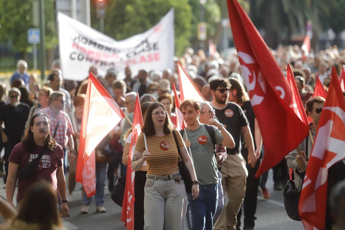 Una manifestación dice ‘No a la guerra’ en las calles de Córdoba