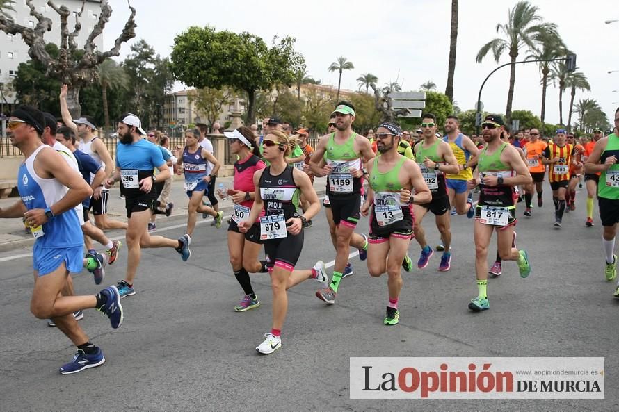 Media Maratón de Murcia: paso por la Avenida del Infante