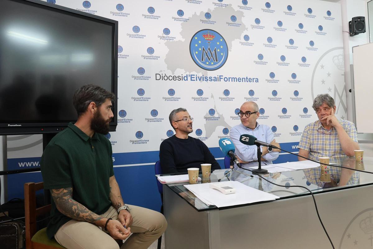 Rueda de prensa de Cáritas Ibiza y representantes de Cáritas Rabat, en imágenes Rueda de prensa de Cáritas Ibiza y representantes de Cáritas Rabat, en imágenes