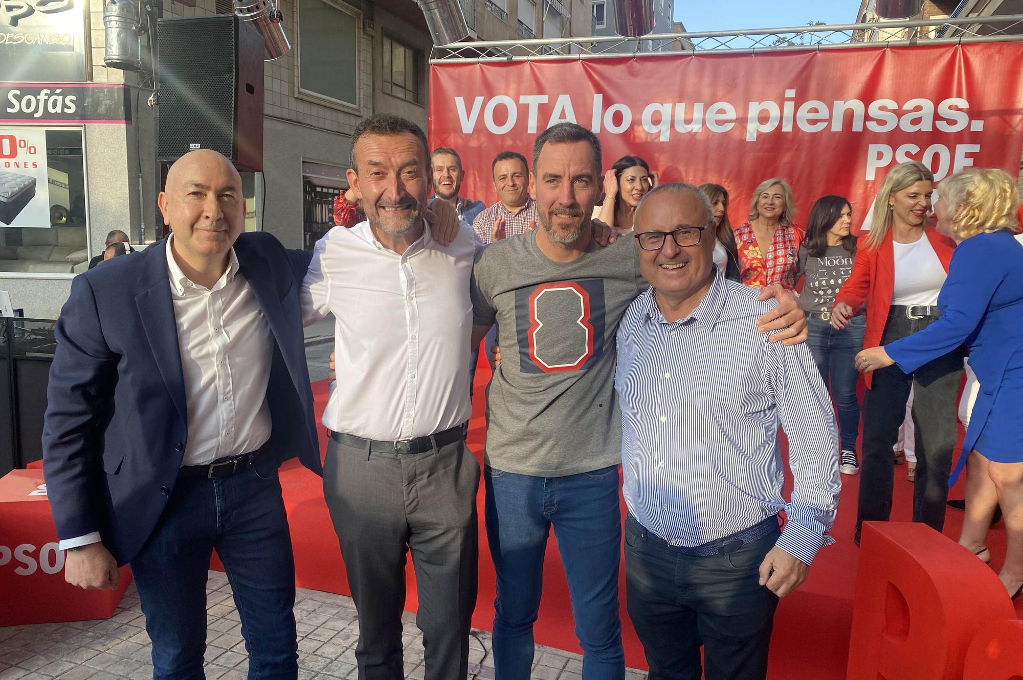 Cierre de campaña del PSOE de Elche