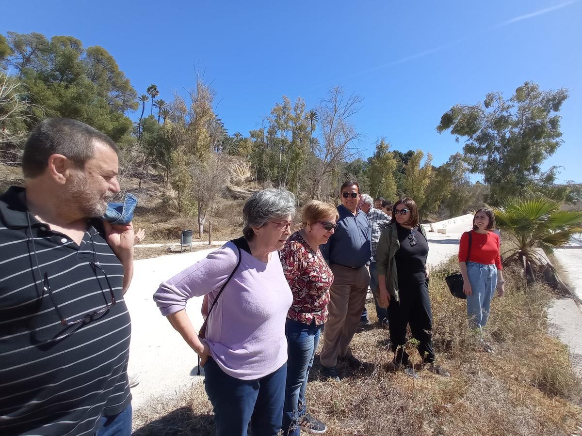 Representantes del Consell explican que se están dando pasos en el plan director para renaturalizar el río Vinalopó