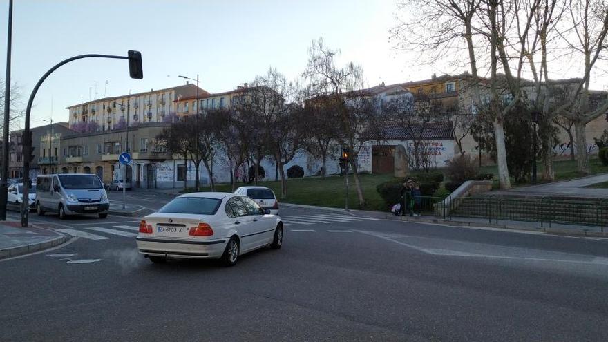 San Martín, esta mañana.