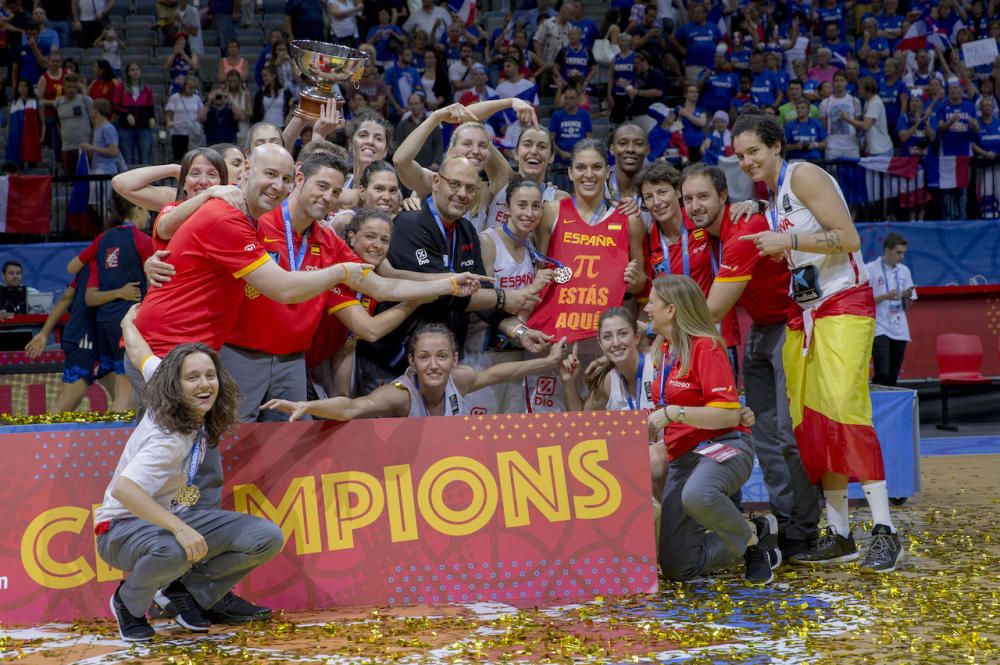 Alba Torrens gana la medalla de oro con España en el Europeo