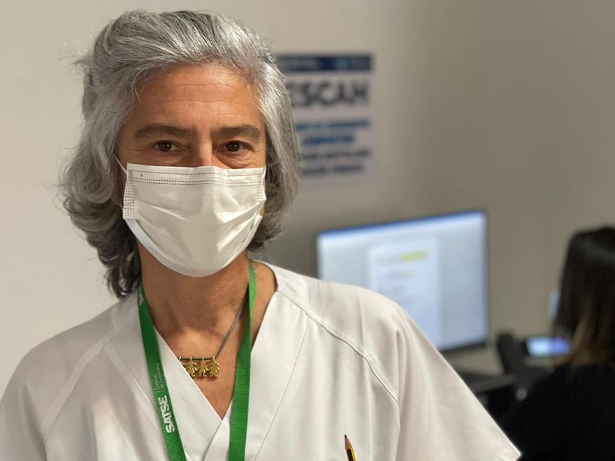 María Bustillo, internista de la unidad de Enfermedades Infecciosas del CHUO.