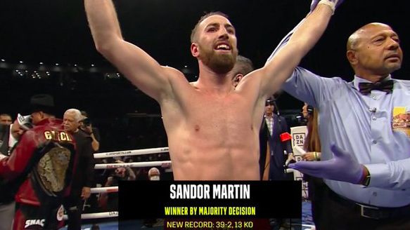 Sandor logró una victoria impresionante