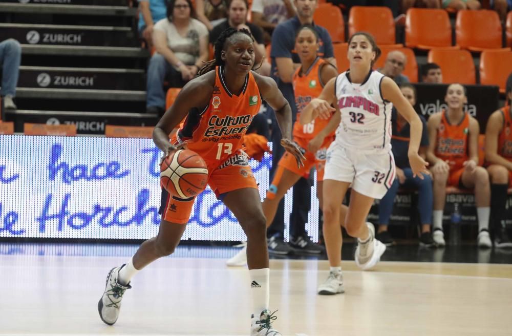 Partido entre Valencia Basket y Olímpico 64