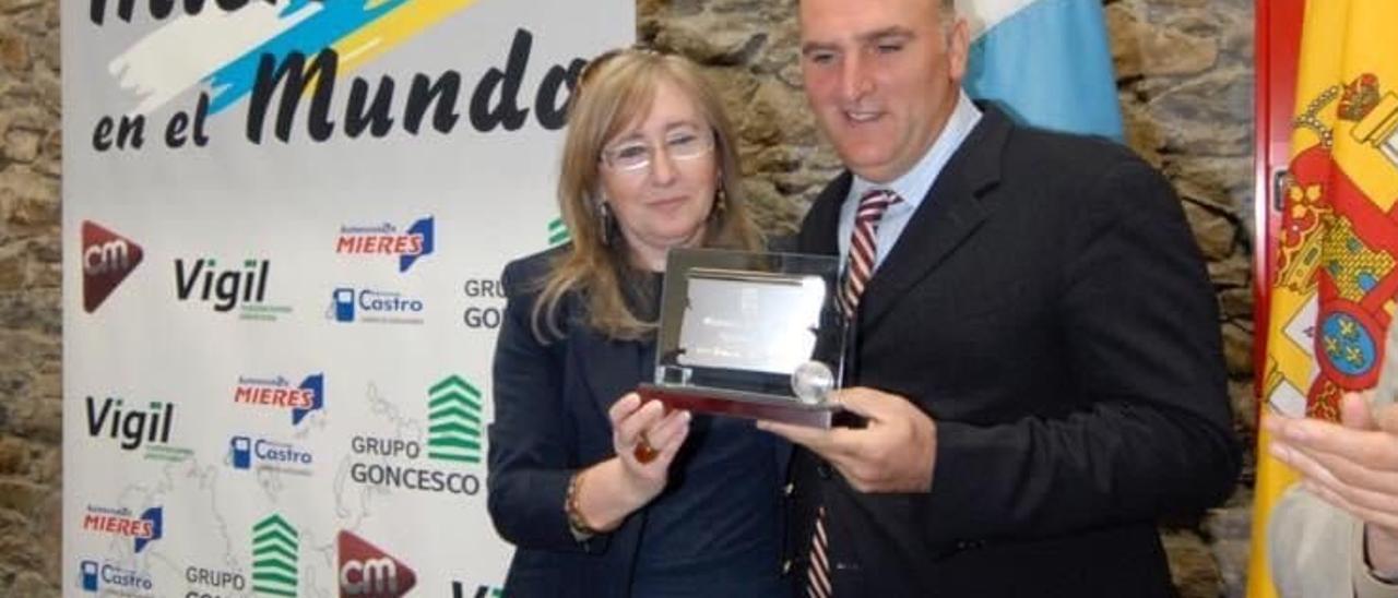 José Andrés junto a Loli Olavarrieta.