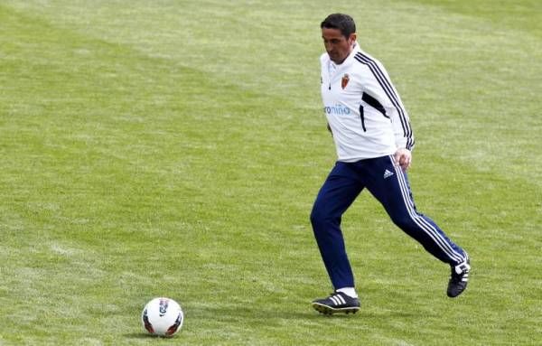 Imágenes del entrenamiento del Real Zaragoza