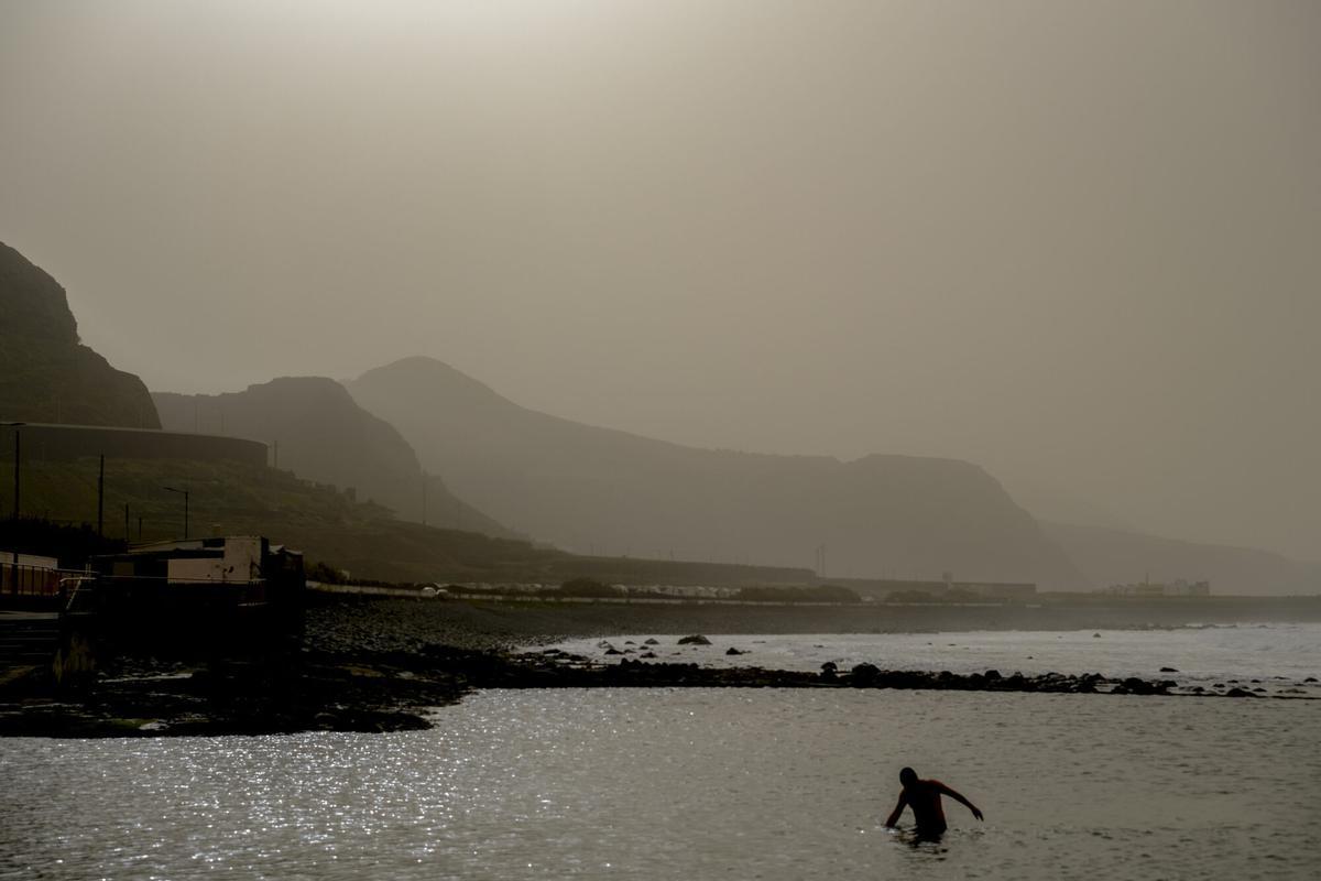 Calima en Gran Canaria (31/03/2026)