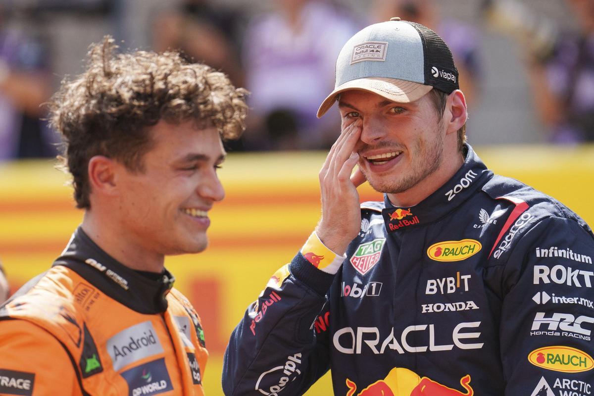 Lando Norris y Max Verstappen, protagonistas en México