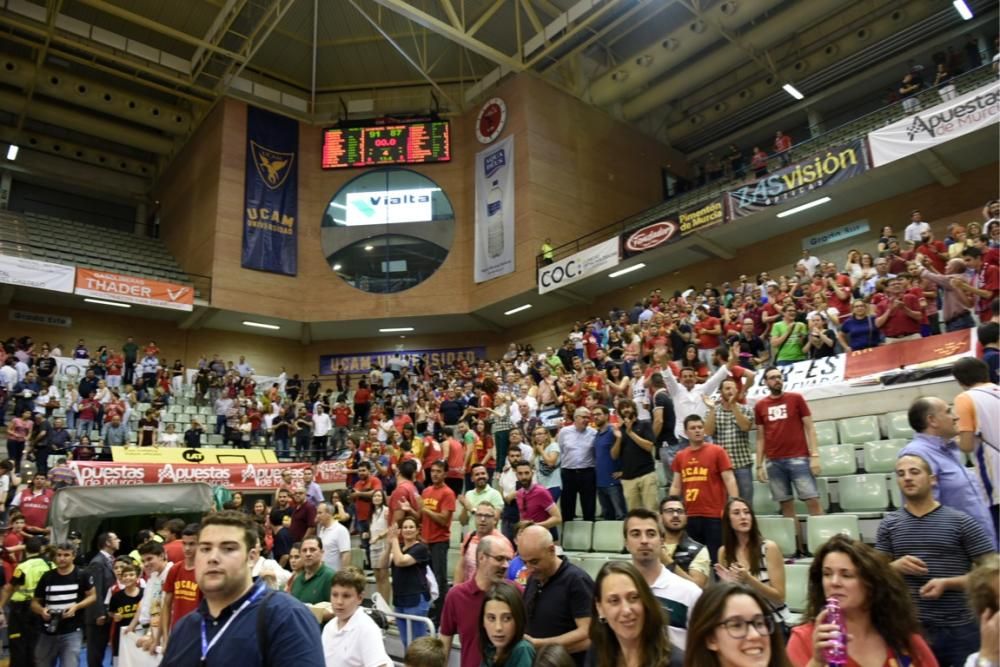 Baloncesto: UCAM Murcia - Real Madrid (Playoff)