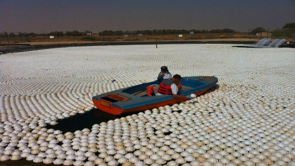 Bolas que ahorran agua