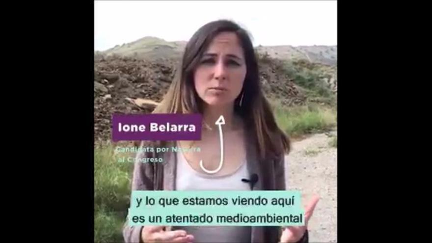 Declaraciones de la diputada Podemos sobre la huerta murciana