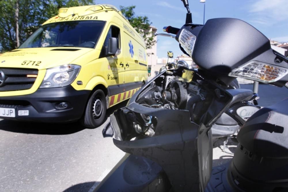 Accident a Girona