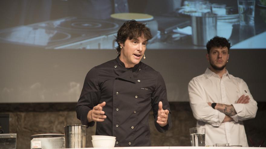 Jordi Cruz omple a vessar amb un receptari exquisit en la cloenda de les Jornades Gastronòmiques del Camí Ignasià a Manresa