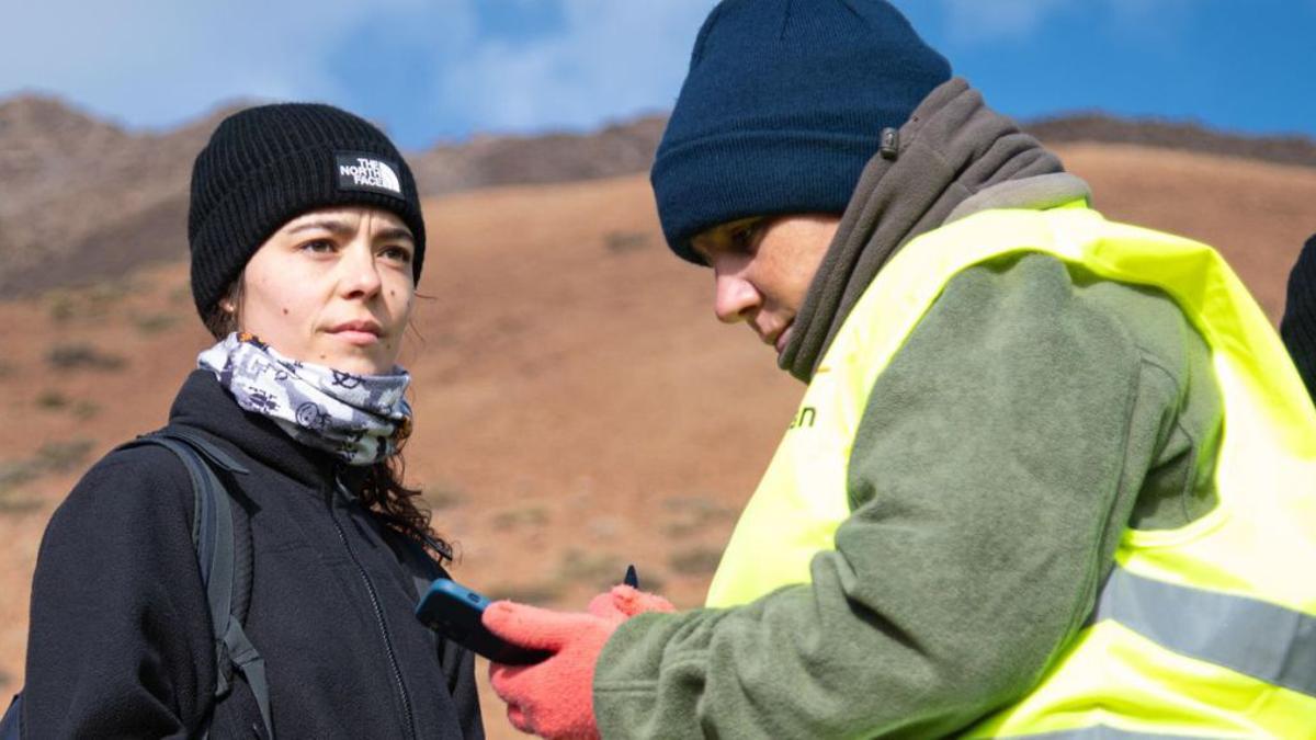 Punto de control de acceso en el Parque Nacional del Teide. | ARTURO JIMÉNEZ