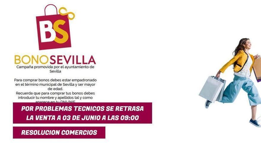 Un fallo técnico obliga a retrasar un día la venta del Bono Sevilla