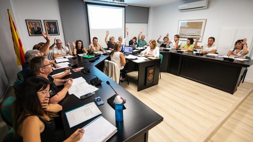 Imatge d’arxiu d’una sessió plenària de Santa Coloma de Farners.  | DDG