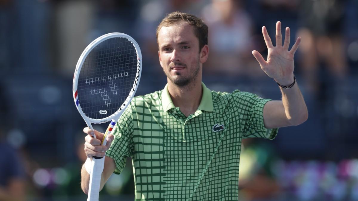 Daniil Medvedev, en el torneo de Dubái