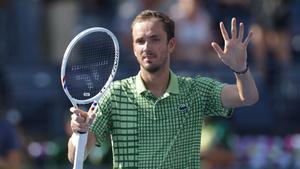 Daniil Medvedev, en el torneo de Dubái