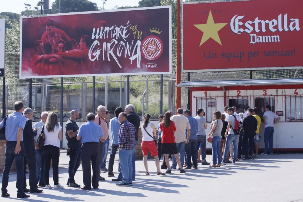 Cues a Montilivi per aconseguir entrades pel Girona-Còrdova