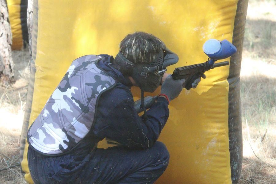 Competición de paintball en Valorio