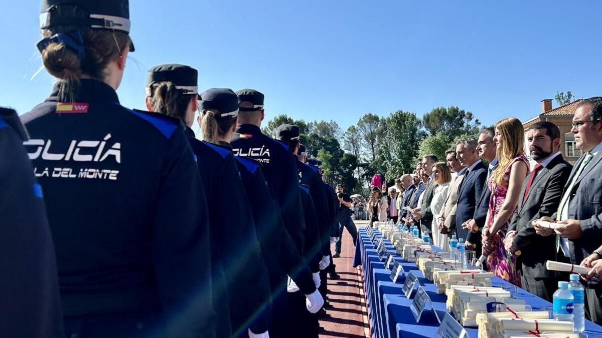 La Comunidad de Madrid incorpora 620 nuevos agentes para reforzar las plantillas de las Policías Locales, más del doble que en 2024