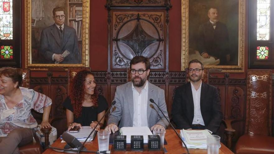 El PSOE, Més y Podemos votaron de forma distina en el pleno del jueves.