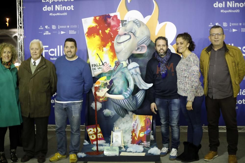 Primera jornada de entrega de ninots de las Fallas 2020