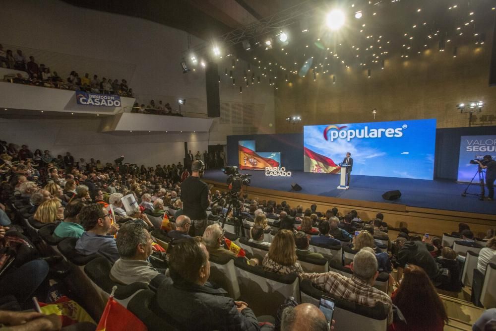 Pablo Casado reivindica que solo el PP defiende a las clases medias.