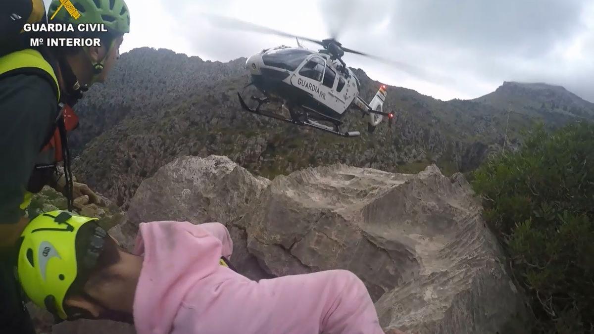 Un muerto y una desaparecida tras ser arrastrados por el agua en el Torrent de Pareis, en Mallorca