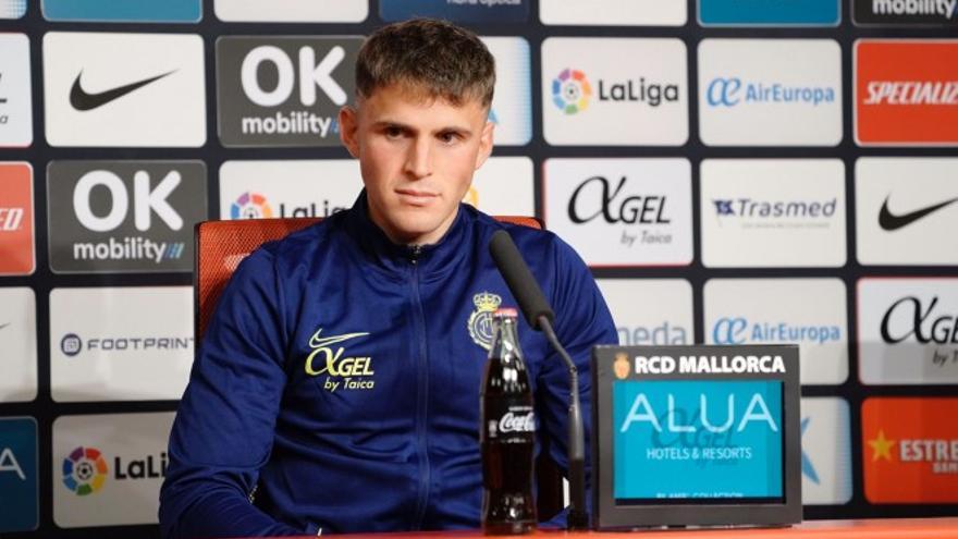 Gio González, durante la rueda de prensa tras el partido.