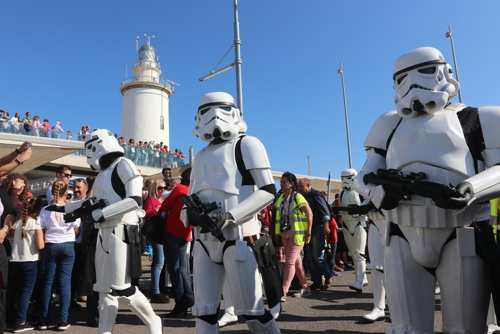 Tercer desfile de la Legión 501 por Málaga