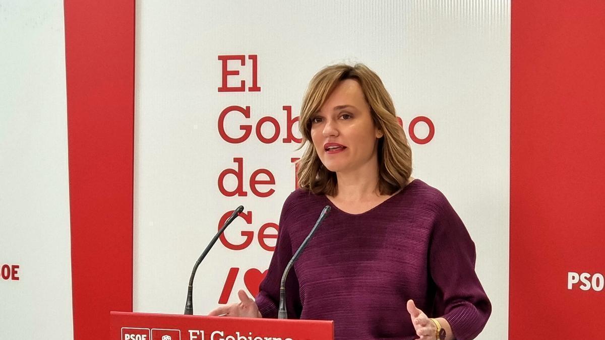 La ministra Pilar Alegría pide a Feijóo que sea “transparente” con la imputación de Vicent Marí