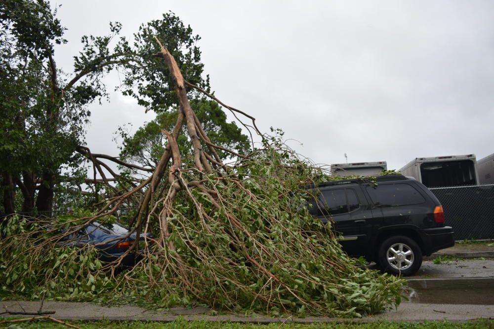 El paso del huracán Irma por Florida