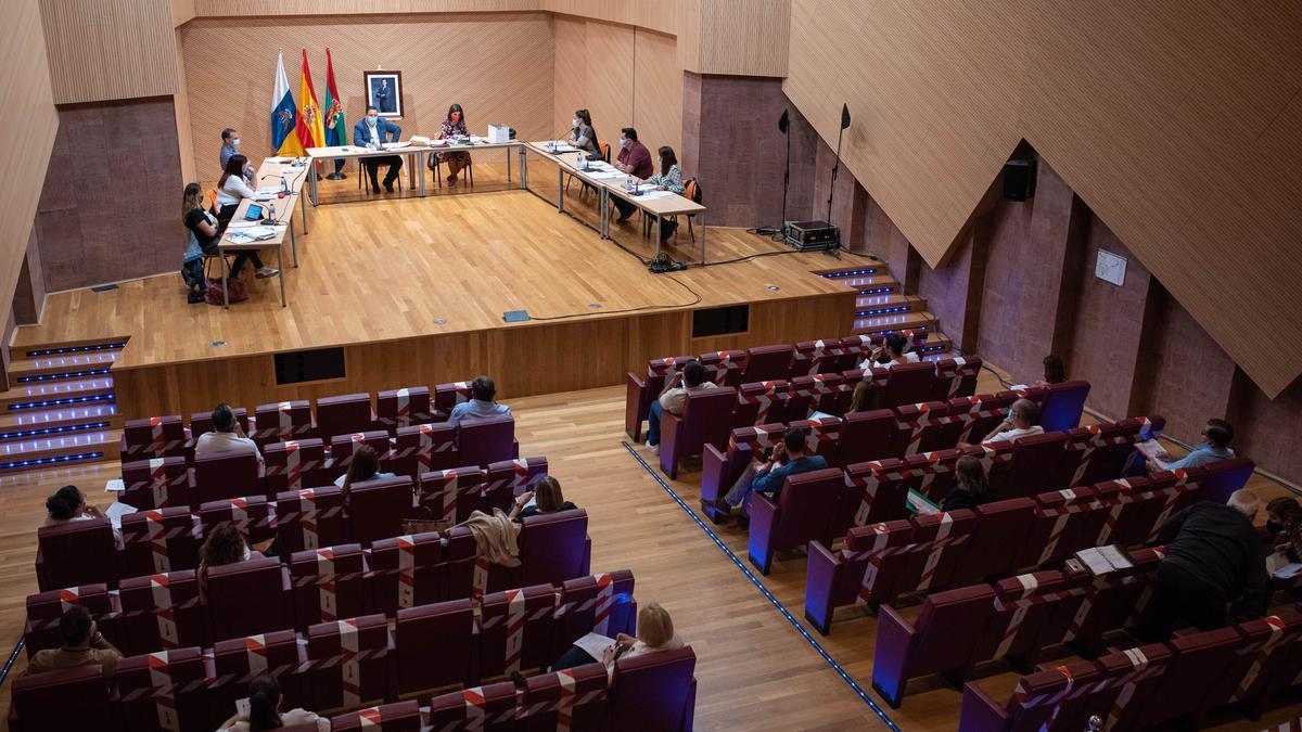 Pleno del Ayuntamiento de Arona.