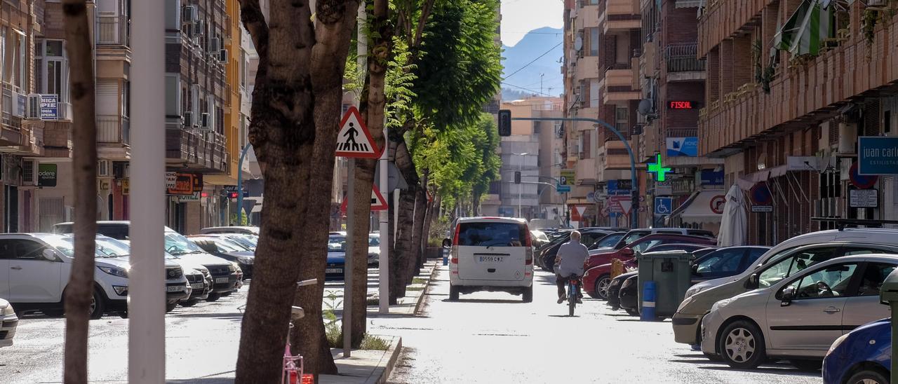 Avenida de la Constitución de Novelda.