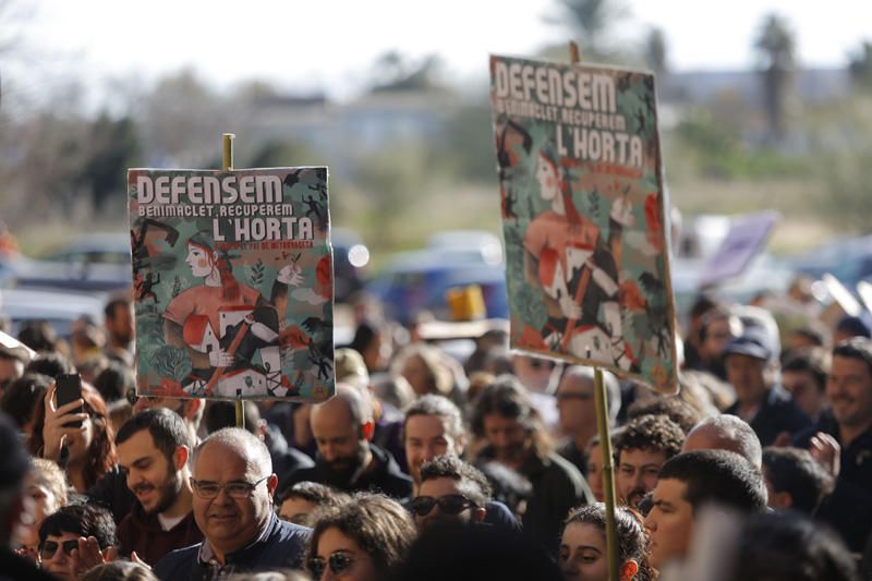 Manifestación contra el PAI de Benimaclet