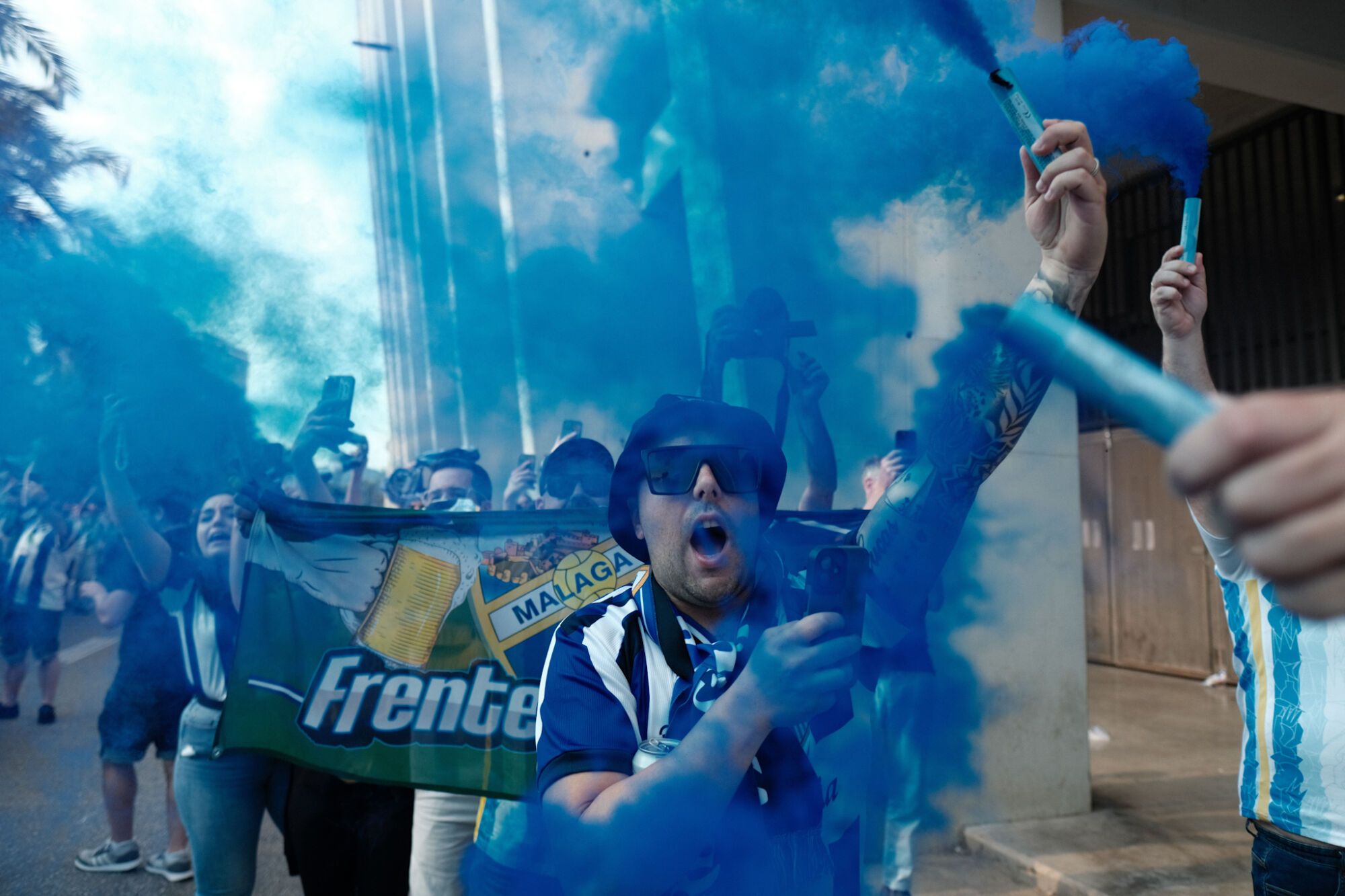 Recibimiento al Málaga CF
