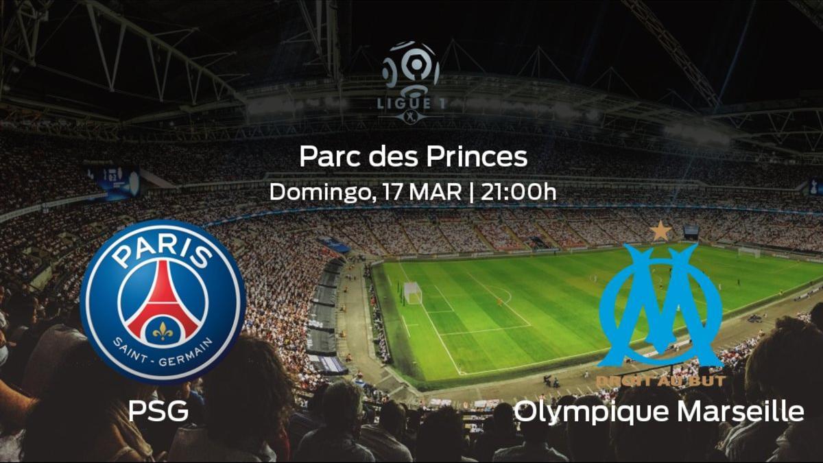 Previa del enfrentamiento de la jornada 29: PSG contra Olympique Marseille