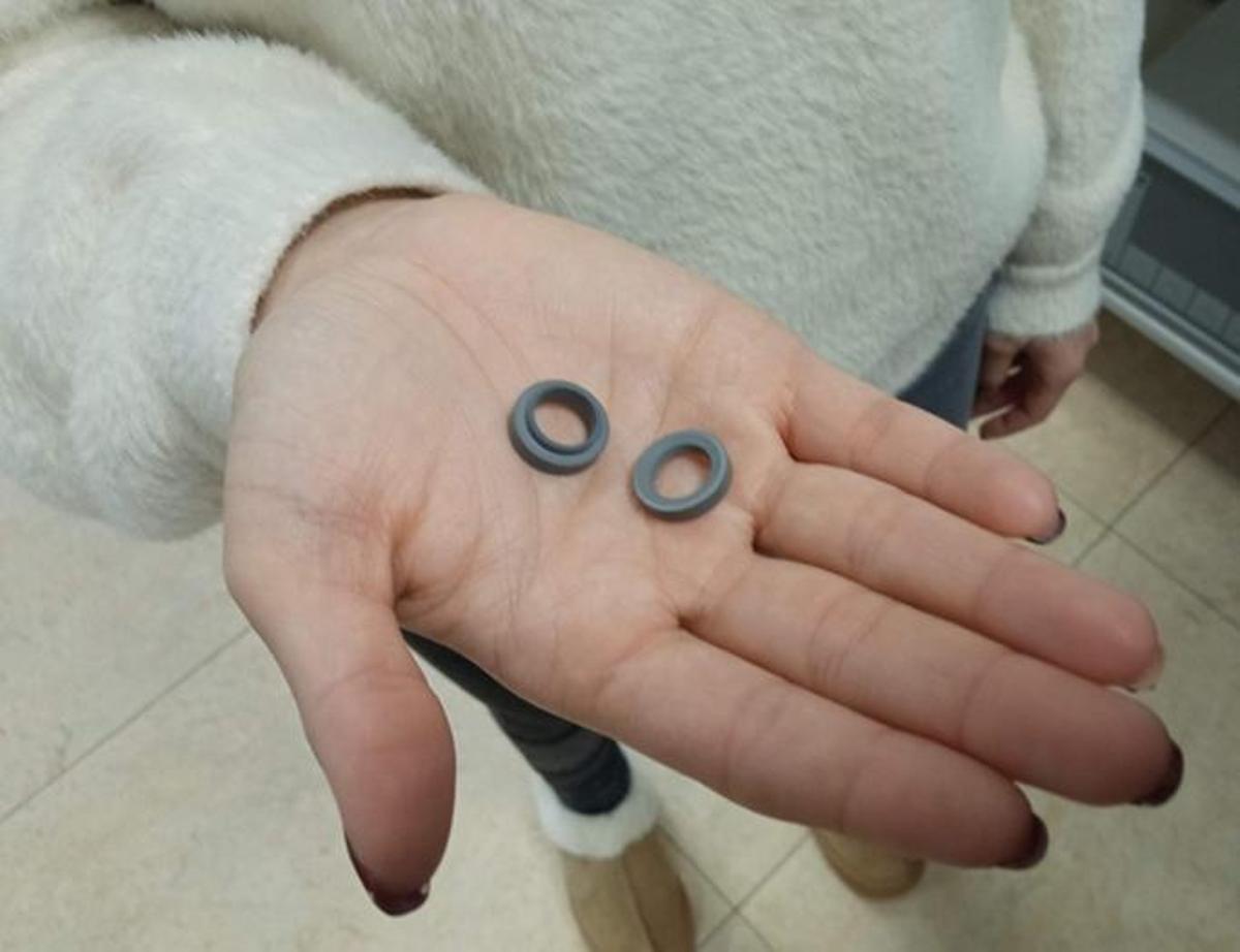 Espaciadores empleados en el instrumento láser basados en nuevos composites ultraestables y mecanizados