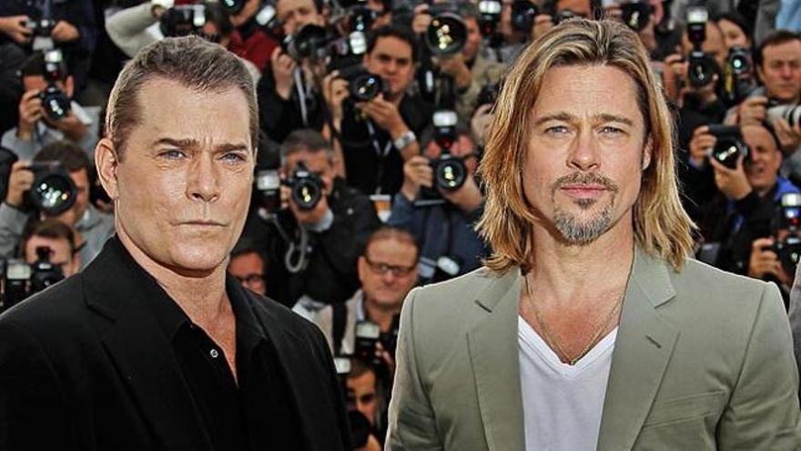 Ray Liotta y Brad Pitt.