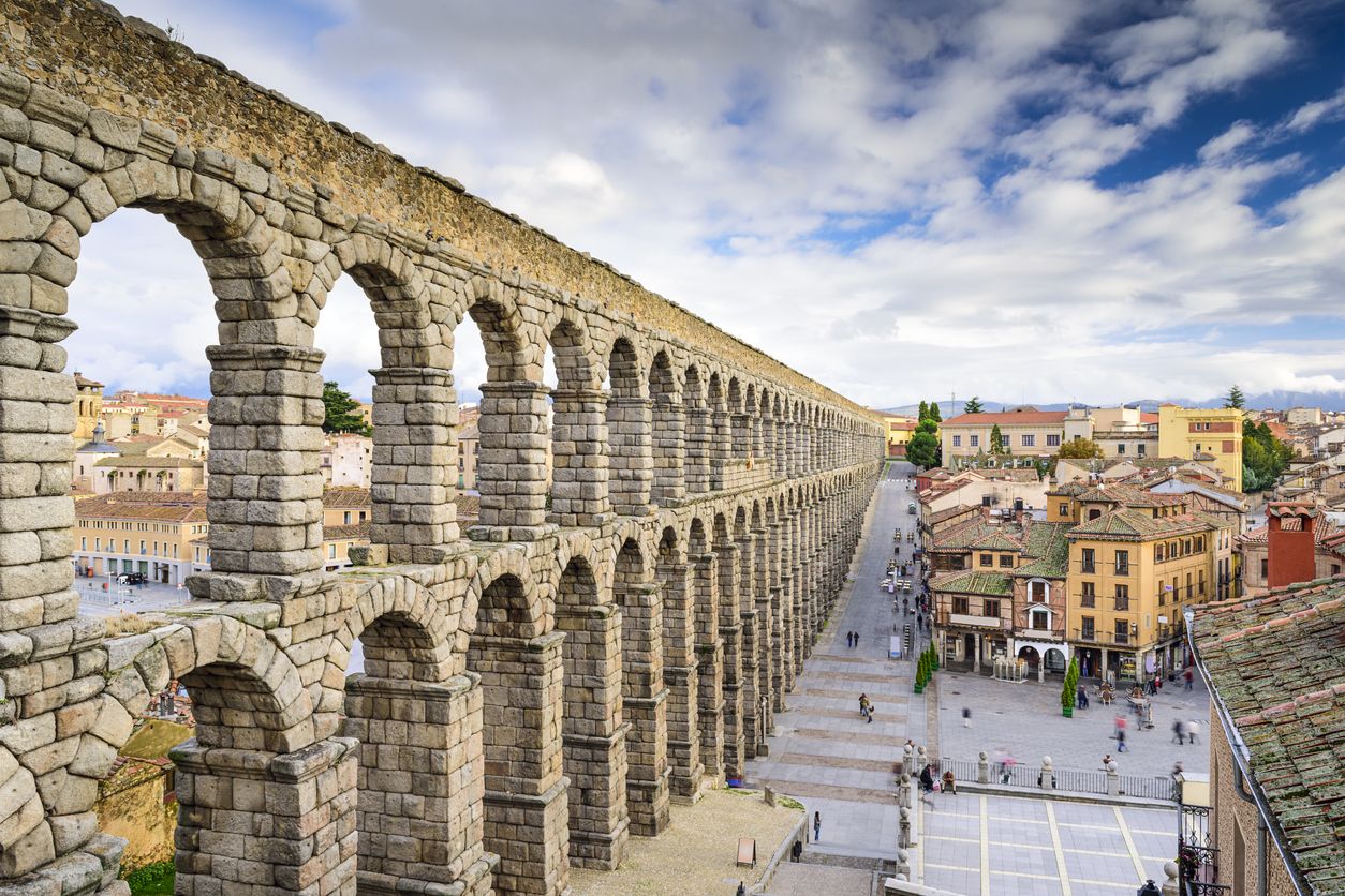 Acueducto de Segovia, España