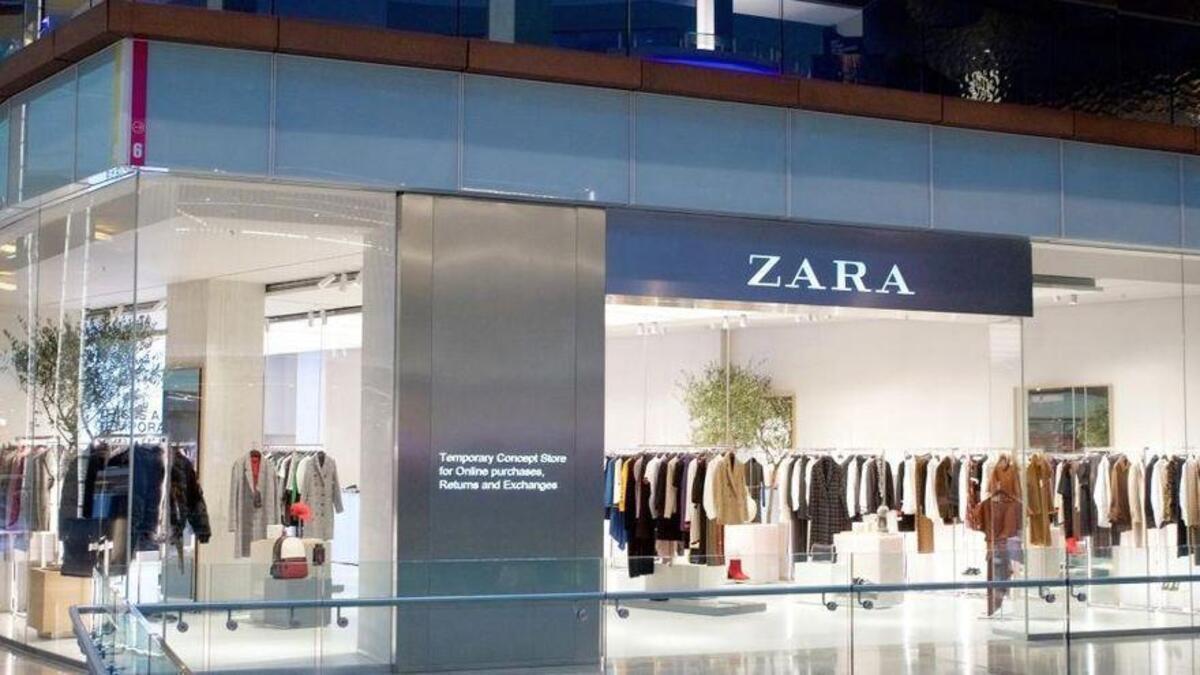 Una tienda de Zara.