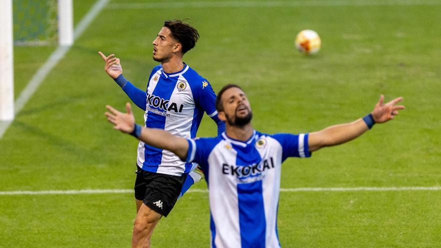 Dieciséis segundos de fútbol y 3 puntos para el Hércules ante el Europa
