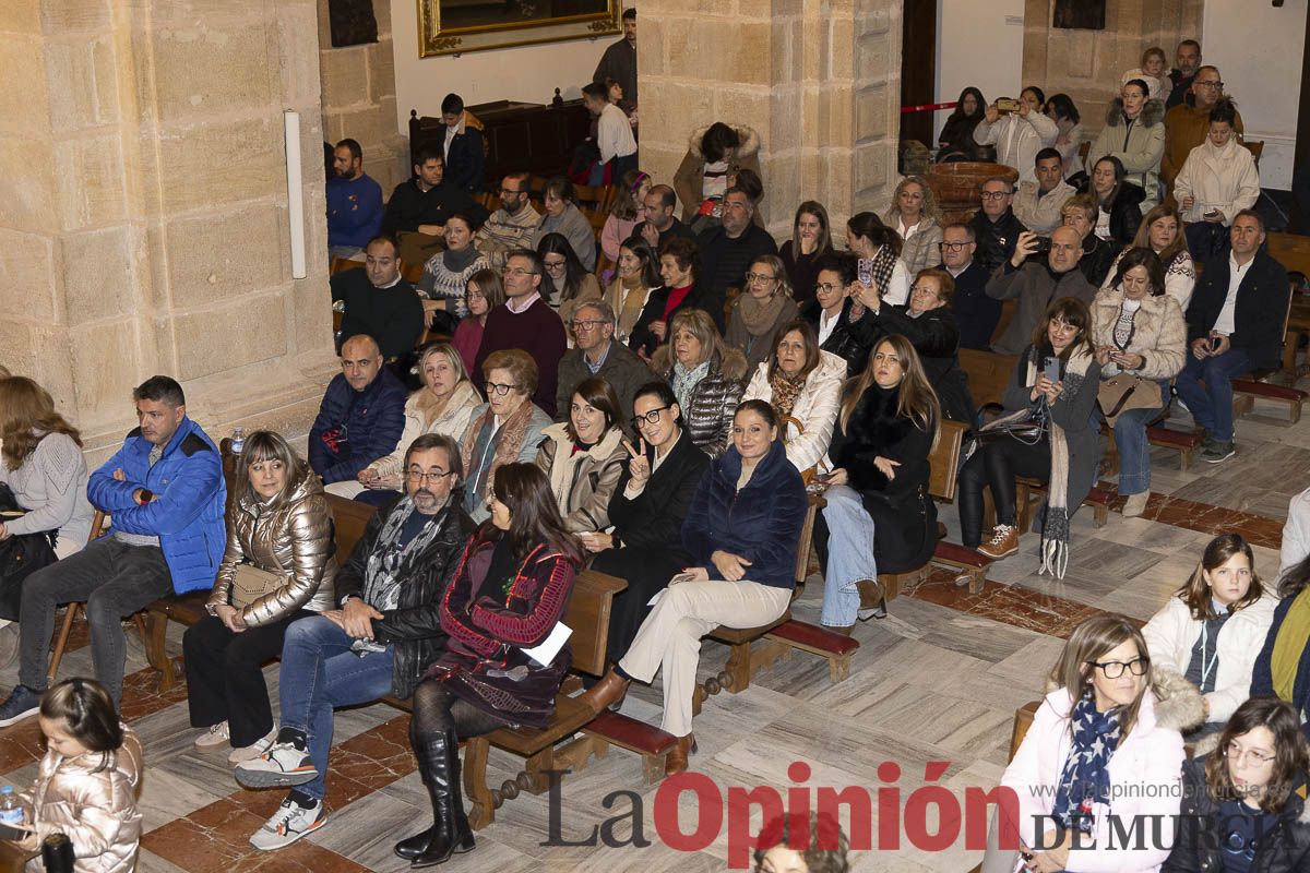 Así ha sido el concierto de Navidad protagonizado por los coros escolares de Caravaca en la Basílica de la Vera Cruz