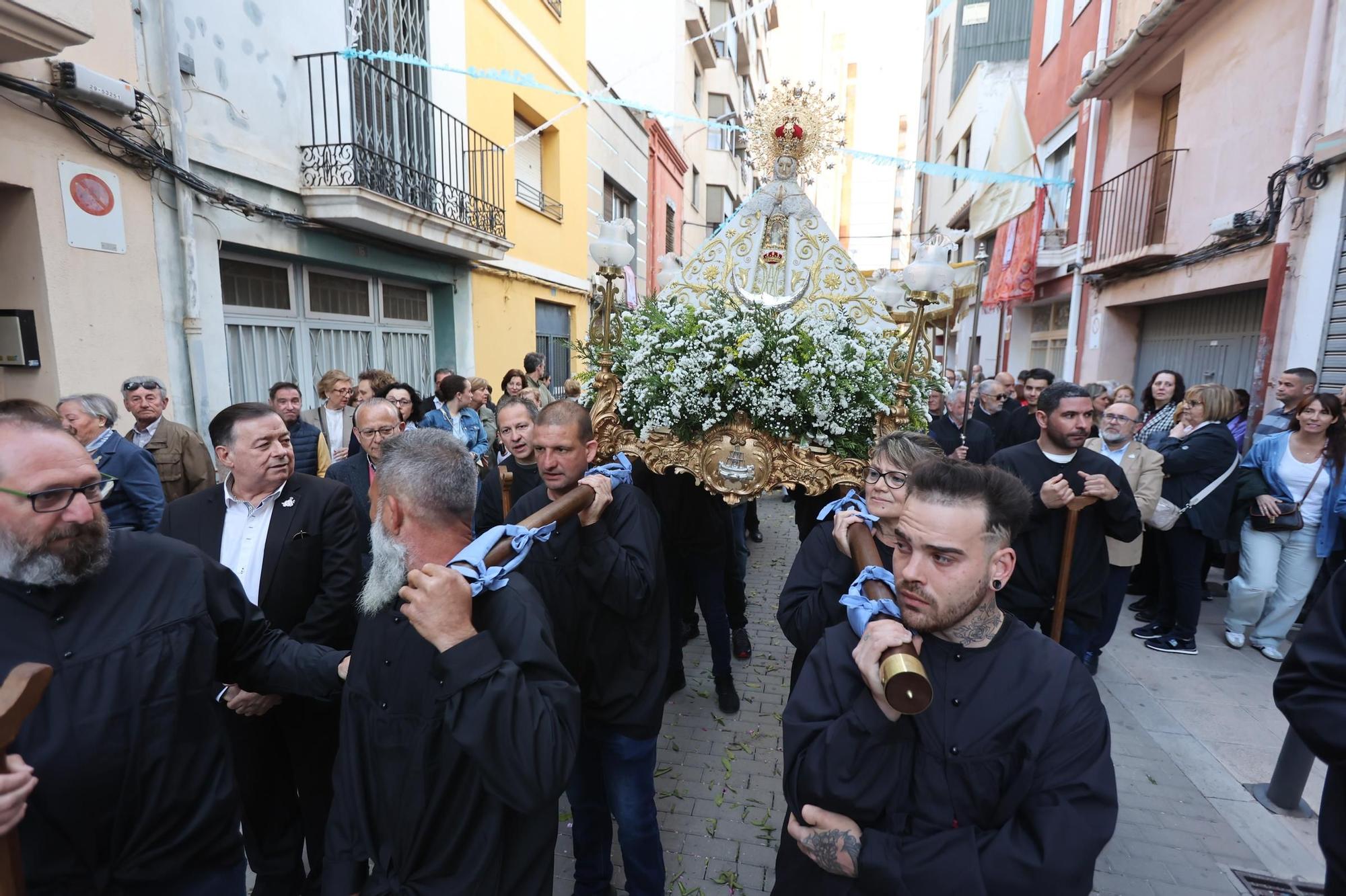 Visita de la Virgen del Lledó a la parroquia de la Sagrada Familia de Castelló