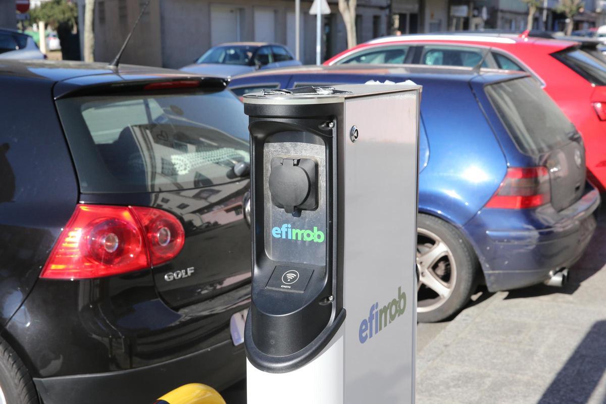 El dispositivo en la calle As Barxas.