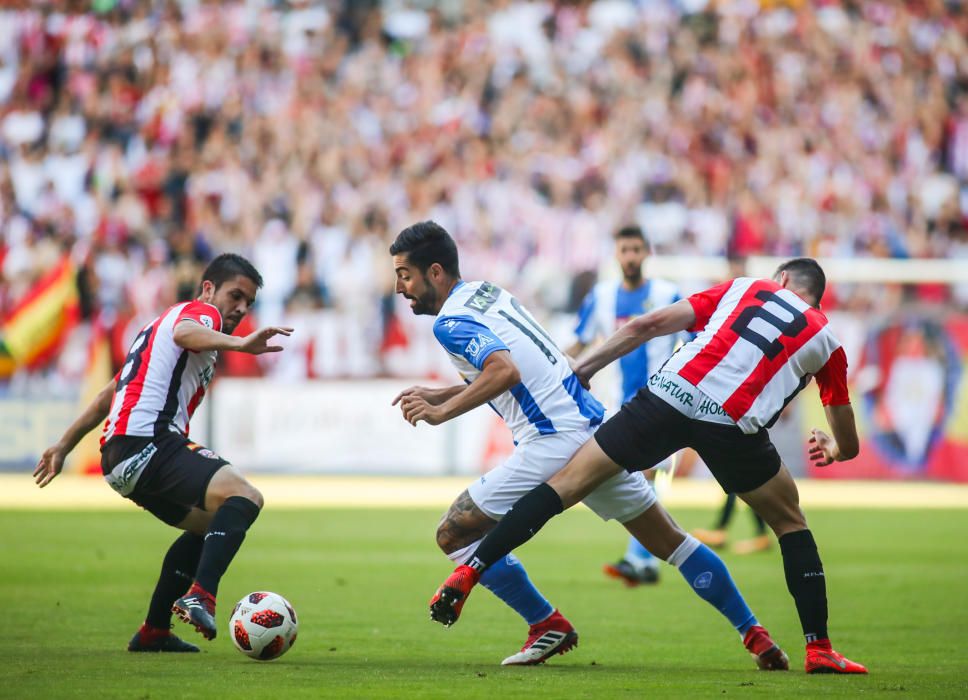 El Hércules empata en Las Gaunas ante el Logroñés y pasa a la final del playoff de ascenso